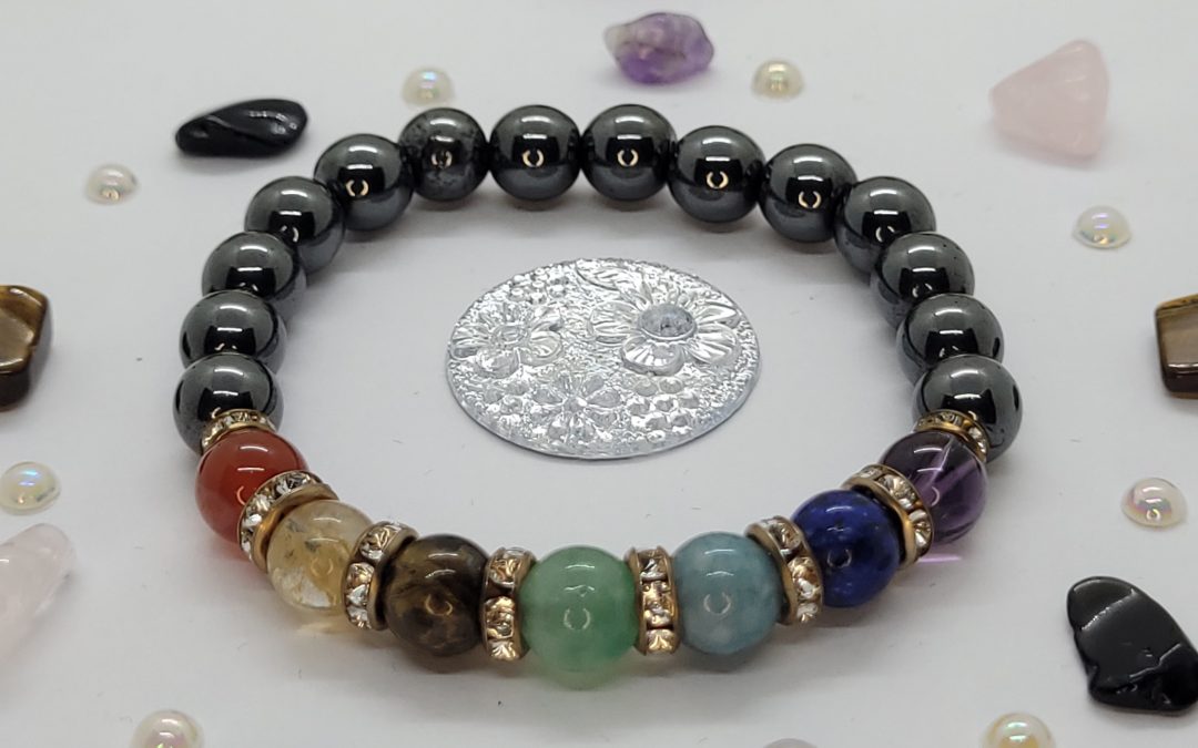 BRACELET 7 CHAKRAS – HEMATITE