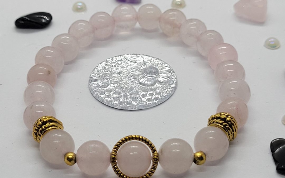 BRACELET QUARTZ ROSE